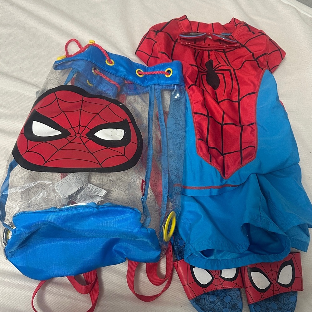 Disney Spider Hero Costume Set - Red and Blue